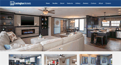 Desktop Screenshot of lexington-homes.com