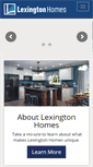 Mobile Screenshot of lexington-homes.com
